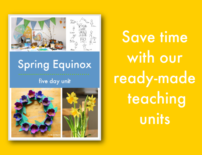 Ready-made lesson plans for spring equinox 