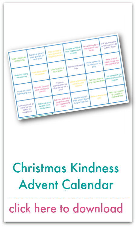 christmas kindness advent calendar