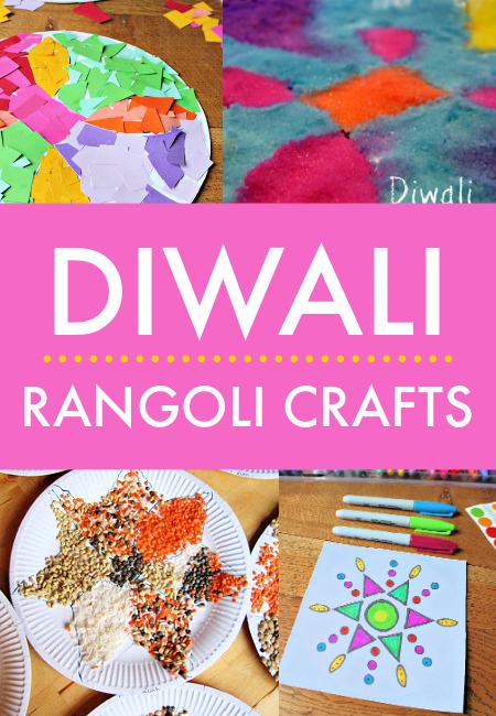 diwali rangoli crafts