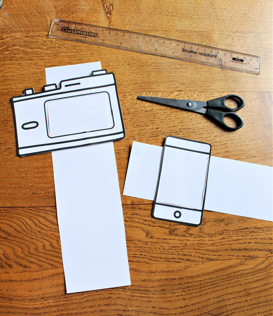 Printable paper camera toy - NurtureStore