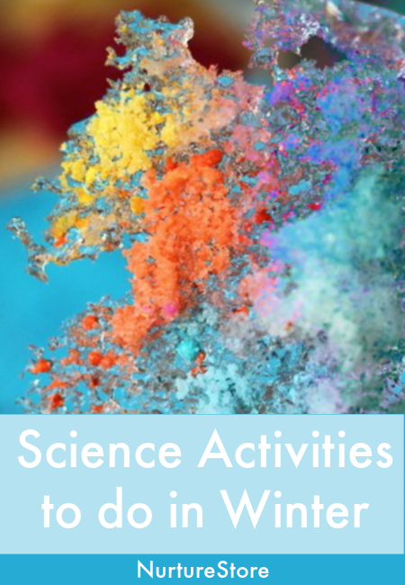 Science activities to do in winter with children