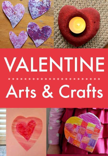Easy Valentine's Day crafts for children