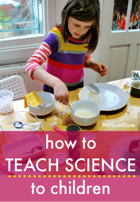 how to teach science activities to children