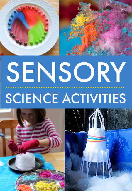 Easy sensory science activities for children