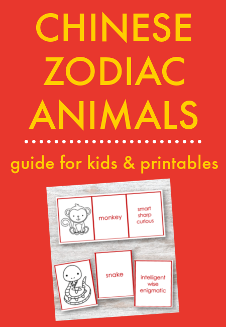 What are the Chinese Zodiac animals  guide for children