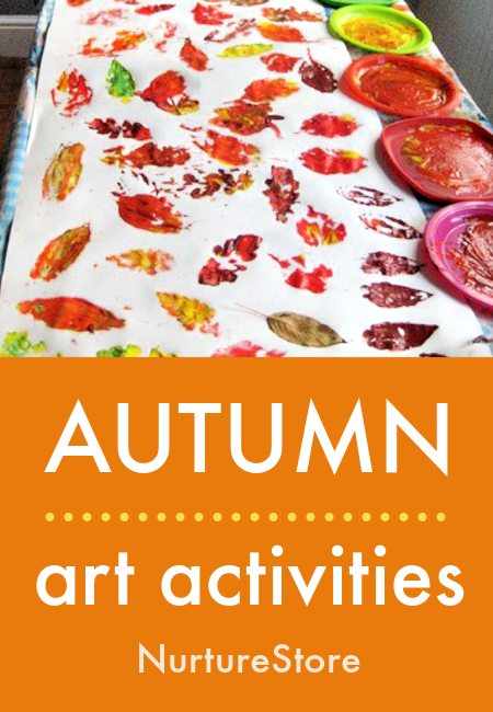 Easy autumn art activities for children
