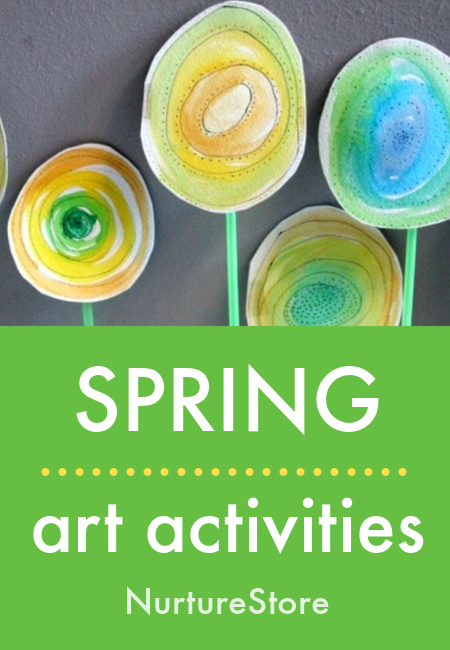 Easy spring art activities for children