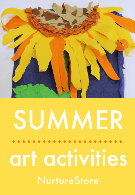 Easy summer art activities for children