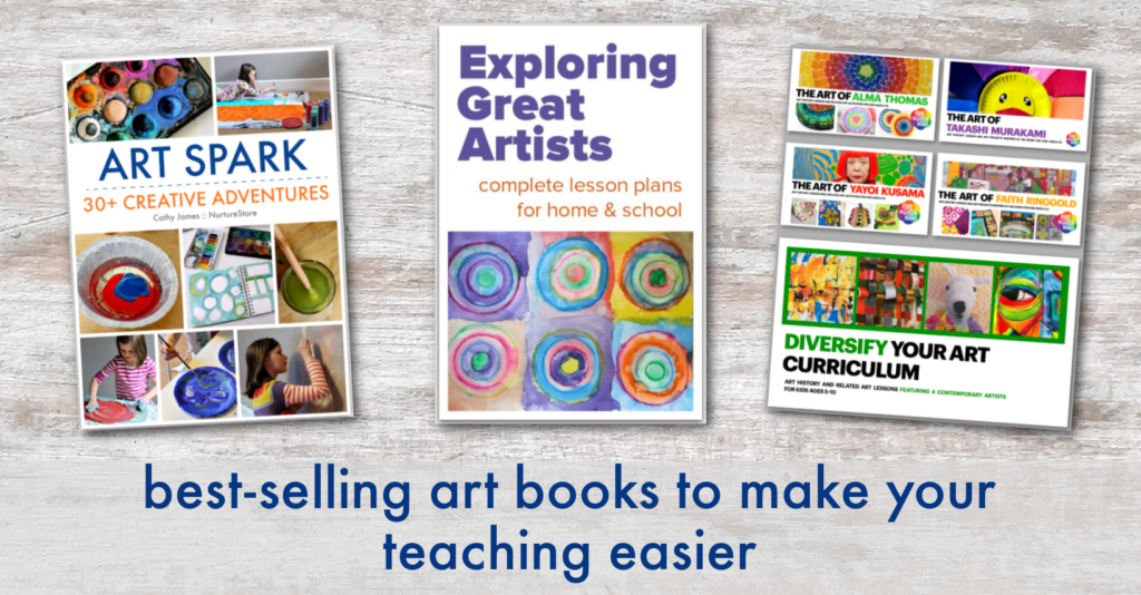 books about children's art techniques