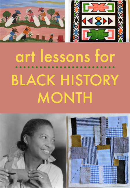 Famous artist lessons for Black History Month