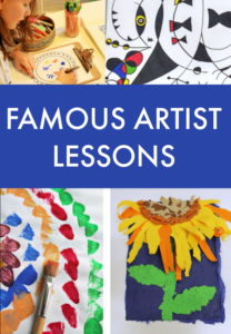 Famous artist lessons for children - NurtureStore