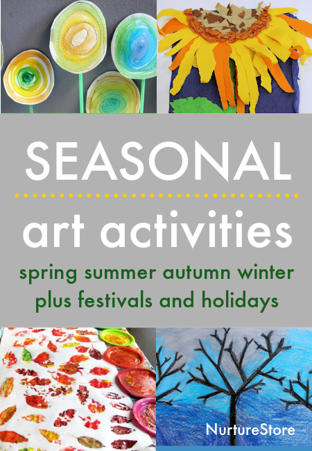 Seasonal children's art activities