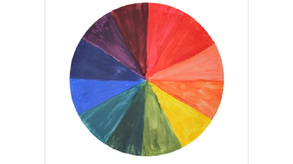 simple picture of the color wheel