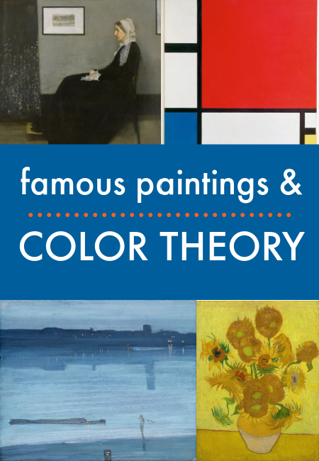 examples of famous paintings that show color theory